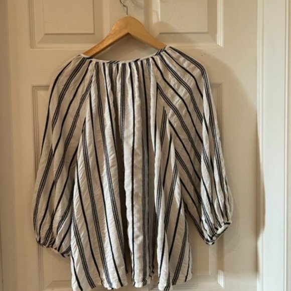 Cotton Peasant Blouse by London Designer - Picture 8 of 8